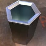 Hexagon Trash Only / Ash Only Receptacle